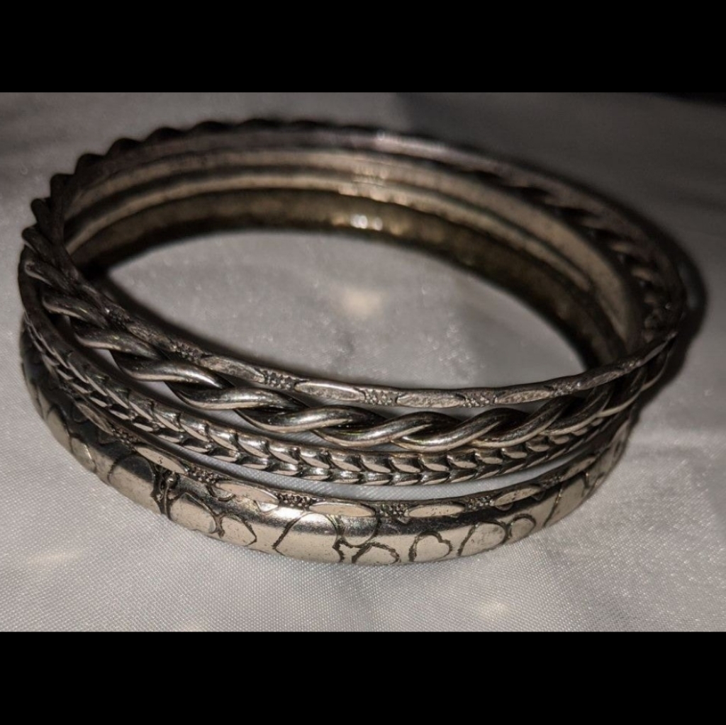 Stackable Bangle Bracelet Set